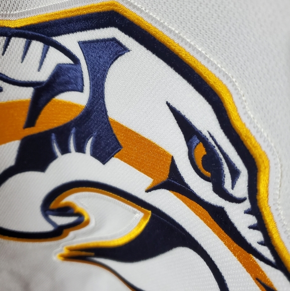 Nashville Predators Adidas Authentic Road Jersey - Picture 3 of 11
